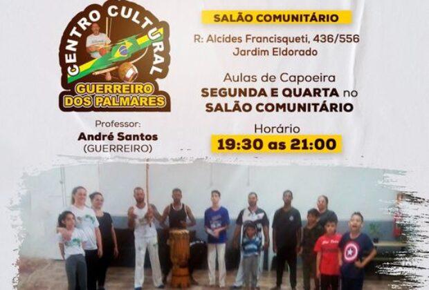 Aulas de Capoeira no Salão Comunitário!
