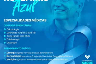 PREFEITURA PROMOVE AÇÃO PREVENTIVA CONTRA O CÂNCER DE PRÓSTATA