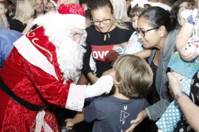 DISTRIBUIÇÃO DE INGRESSOS PARA A CHEGADA DO PAPAI NOEL COMEÇA NESTA QUARTA-FEIRA