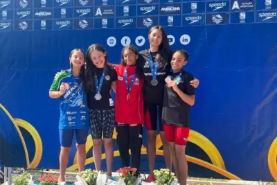 MEDALHAS, BOAS MARCAS E ÓTIMO RENDIMENTO DE ANA CLARA E ARTHUR NO PAULISTA INFANTIL