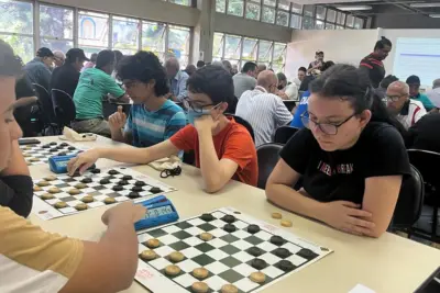 Biblioteca Zink sedia etapa do Circuito Campinas de Jogos de Damas Competição será neste domingo