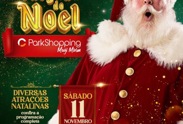 Chegada do Papai Noel no ParkShopping Mogi Mirim  promete magia e emoção