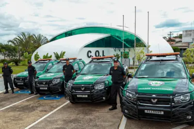 Guarda Patrimonial de Paulínia recebe cinco novas viaturas