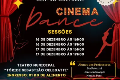 MOSTRA DE TEATRO E DANÇA ACONTECE EM DEZEMBRO