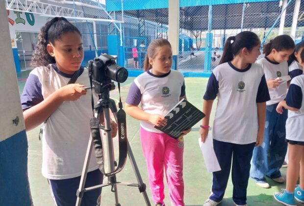 Projeto Circuito das Artes ensina técnicas de cinema para alunos de escola pública em Campinas