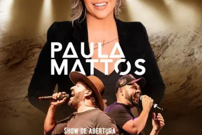 Paula Mattos se apresenta dia 30 de novembro em Campinas