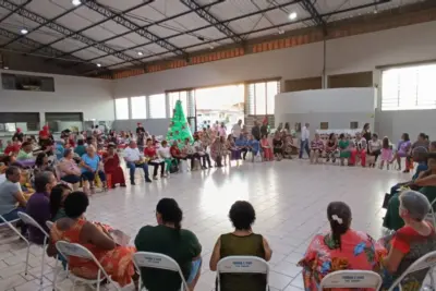 A Festa de Encerramento das Atividades do Grupo da Terceira Idade em Engenheiro Coelho foi um sucesso!