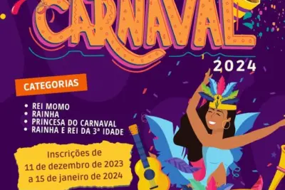 NSCRIÇÕES PARA A CORTE DO CARNAVAL  TAMBÉM PODERÃO SER FEITAS ONLINE