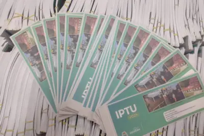 Prefeitura de Pedreira recebe os carnês de IPTU de 2024 que serão entregues a partir de janeiro