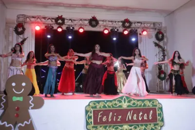 GRUPO DE DANÇA DO VENTRE DA ESCOLA DAS ARTES FAZ APRESENTAÇÃO NO BOULEVARD