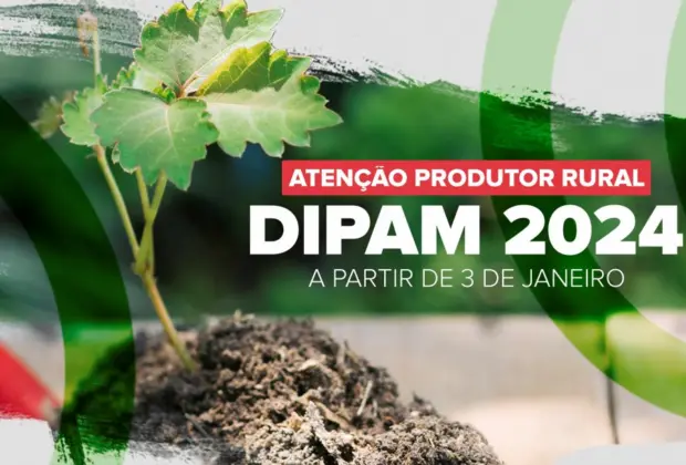 Produtores rurais iniciam a entrega da DIPAM a partir do dia 3 de janeiro