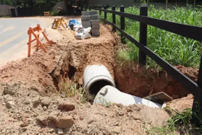 Prefeitura de Pedreira constrói Galeria de Águas Pluviais no bairro de Entre Montes