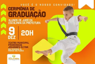 Cerimônia de Graduação da Escolinha de Judô de Holambra Celebra Conquistas dos Atletas