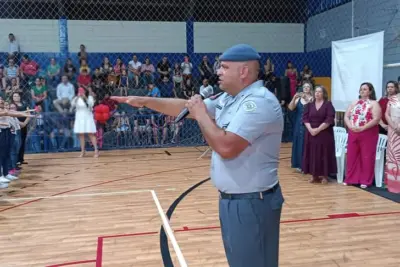 “Celebrando a Formatura PROERD 2023 em Engenheiro Coelho”