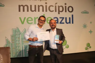 Pedreira recebe do Governo do Estado o selo de “Gestão Ambiental” do Programa Município Verde Azul