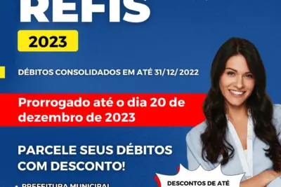 Este é o último mês para os contribuintes em atraso parcelarem suas dívidas com a Prefeitura de Pedreira e o SAAE