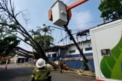 Neoenergia Elektro alerta para o risco de temporais durante passagem de frente fria