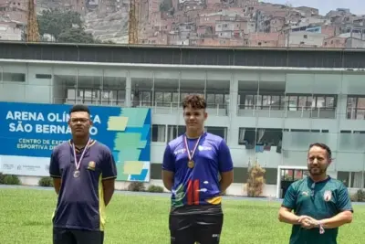 ALUNO DA EMEB ‘HUMBERTO BRASI’ É VICE-CAMPEÃO ESTADUAL DO PRÓ-ATLETISMO