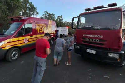 Equipe do 192 resgata adolescente em área rural de Artur Nogueira, após queda de 5 metros