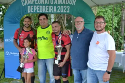 Soiças é o Campeão da 2ª Divisão do Futebol Amador de Pedreira “Jaguar Plásticos”