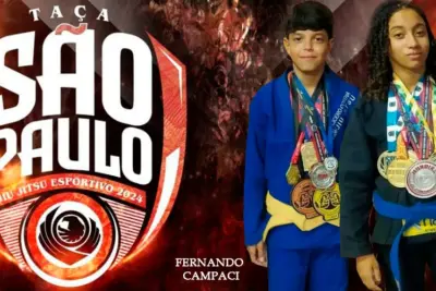 Atletas pedreirenses de Jiu Jitsu conquistam a Medalha de Prata na “Copa São Paulo 2024”