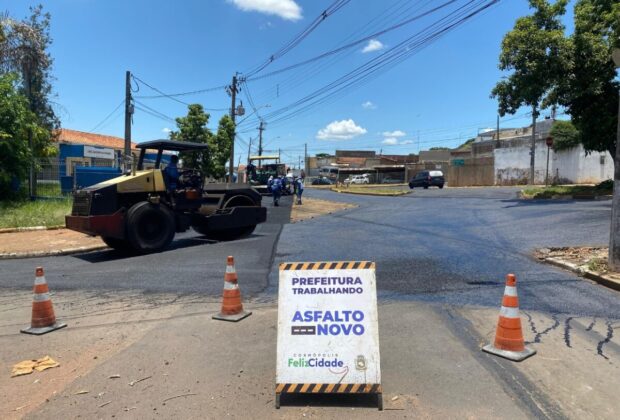 Cosmópolis inicia o ano com avanços significativos nos recapeamentos urbanos do programa ‘Asfalto Novo'”