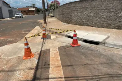 Prefeitura realiza serviço para solucionar problemas com chuvas em ruas de Artur Nogueira