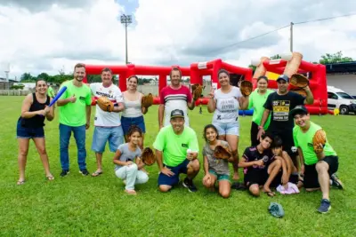 CIRCUITO SESC DE ESPORTES AGITA SANTO ANTÔNIO DE POSSE COM A PRÁTICA DO BEISEBOL