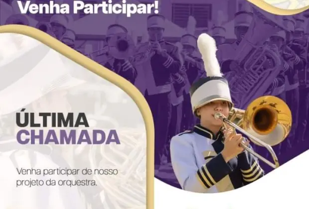 Inscrições Abertas: Junte-se à Orquestra Municipal de Metais e Percussão de Santo Antônio de Posse!