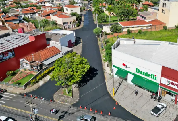 Nova fase de obras leva recapeamento asfáltico a quatro ruas e avenidas de Mogi Guaçu 