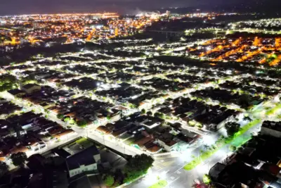 Cidade mais iluminada: projeto avança e já são 21 bairros 100% LED