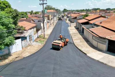 Serviços de recape avançam para vias do Jardim Santa Terezinha II 