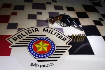 Disparo de arma de fogo em Mogi Guaçu termina com prisão e apreensão de arma