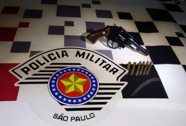 Disparo de arma de fogo em Mogi Guaçu termina com prisão e apreensão de arma