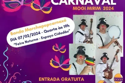 Esquenta Carnaval na Feira Noturna do Espaço Cidadão em Mogi Mirim: Diversão Garantida para Toda a Família