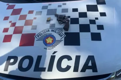 Autor preso em flagrante por porte ilegal de arma de fogo em Mogi Guaçu