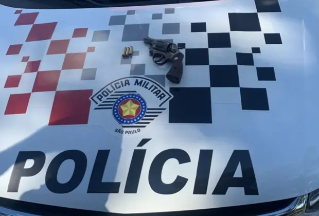 Autor preso em flagrante por porte ilegal de arma de fogo em Mogi Guaçu
