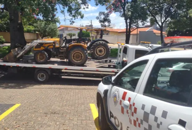 Apreensão e Liberação de Tratores em Mogi Guaçu: Polícia recupera veículo furtado