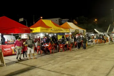 HOJE É DIA DE FEIRA NOTURNA NO PARQUE SANTA MARIA