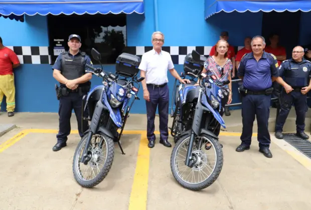 Frota da Segurança Pública é reforçada com mais duas motocicletas