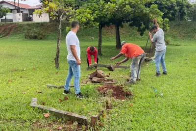 Com infraestrutura moderna, Prefeitura inicia reformas dos campos de futebol em Artur Nogueira