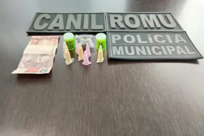 Canil Municipal e ROMU de Artur Nogueira realizam apreensão de drogas durante Pré-Carnaval