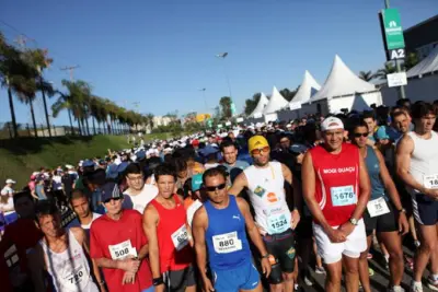 Shopping Iguatemi Campinas recebe a primeira corrida Santander Track&Field Run Series do ano