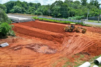 Obra das cabeceiras da nova ponte da Avenida Brasil entra na fase de elevação