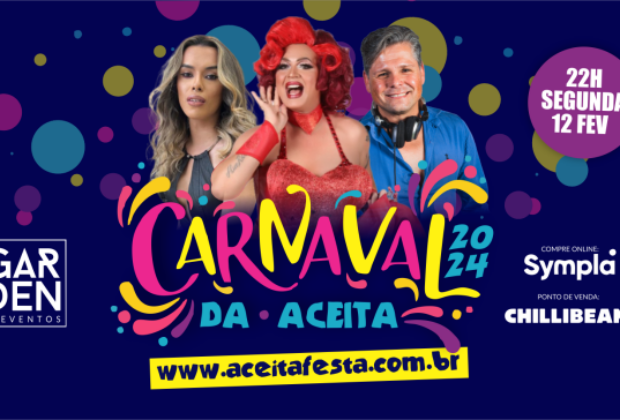 Ex BBB Dicesar se junta a festa Aceita para promover Carnaval em prol da Diversidade no Interior Paulista