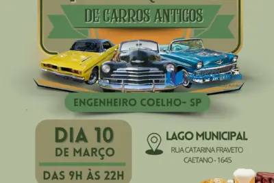 4° Encontro Anual de Carros Antigos e Festival Gastronômico em Engenheiro Coelho: Cultura, Música e Diversão