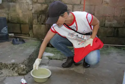 SAÚDE REALIZA MUTIRÃO CONTRA A DENGUE NOS BAIRROS SÃO JOSÉ E BOA VISTA NESTE SÁBADO