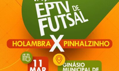 EQUIPE DE HOLAMBRA PARTICIPA PELA 1ª vez da Taça EPTV de Futsal