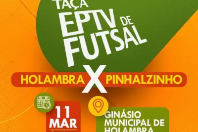 EQUIPE DE HOLAMBRA PARTICIPA PELA 1ª vez da Taça EPTV de Futsal