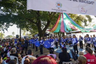 A FAM (Fanfarra dos Amigos de Mogi Mirim) se apresentou no último domingo (29) na cidade de Conchal, no evento “Cultura Na Nove9